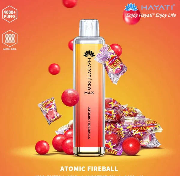 Hayati Pro Max 4000 Atomic Fireball Flavour