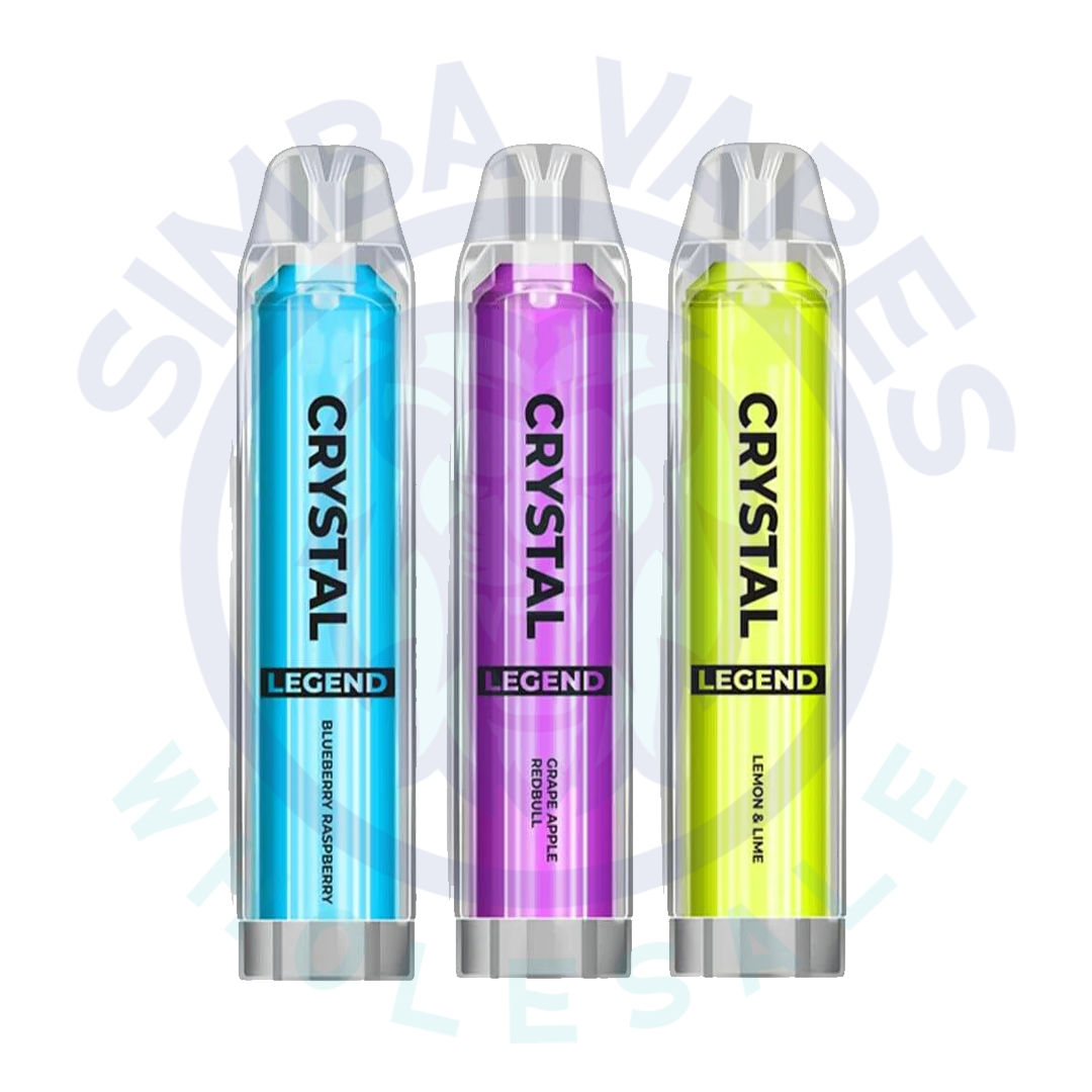 Crystal Legend 4000 Puffs Disposable Vape (Pack of 10)