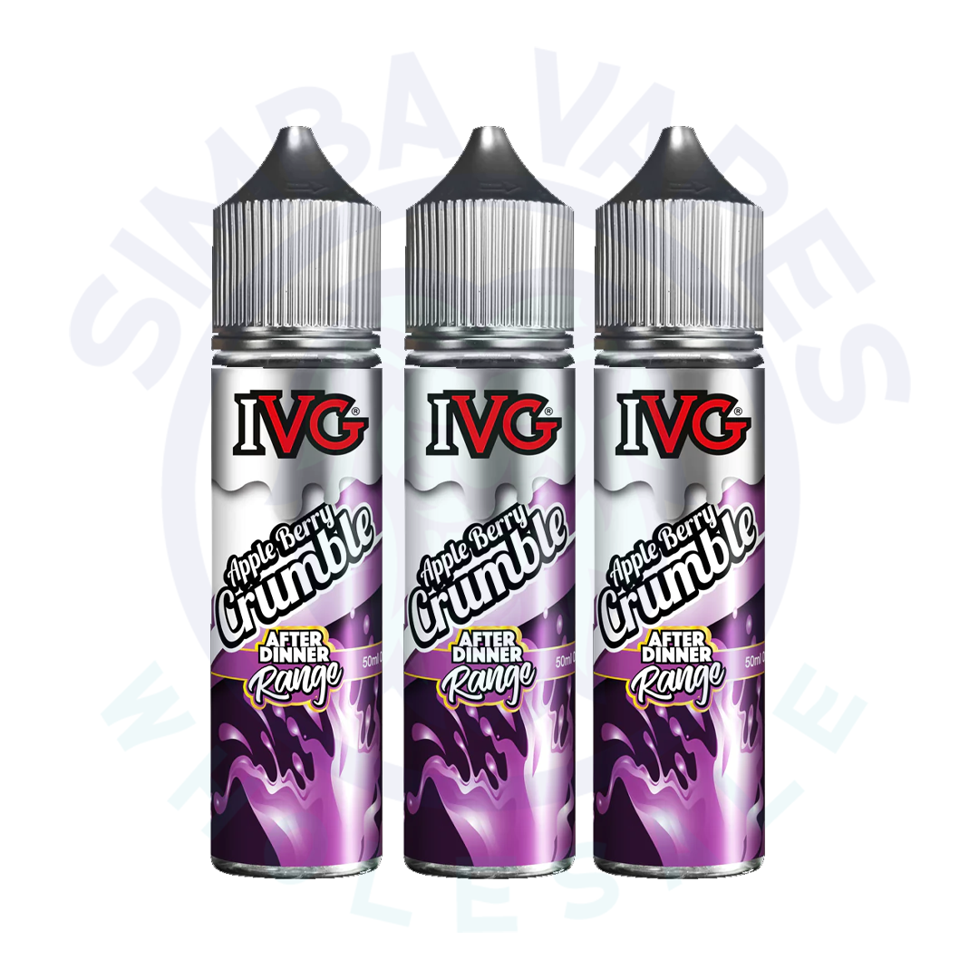 Ivg After Dinner Range 50ml Shortfill (Pack Of 10)