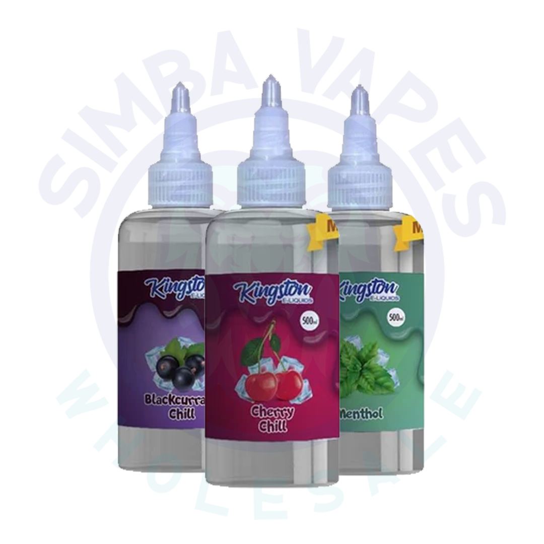 Kingston E-liquids Chill 500ml Shortfill (Pack Of 10)