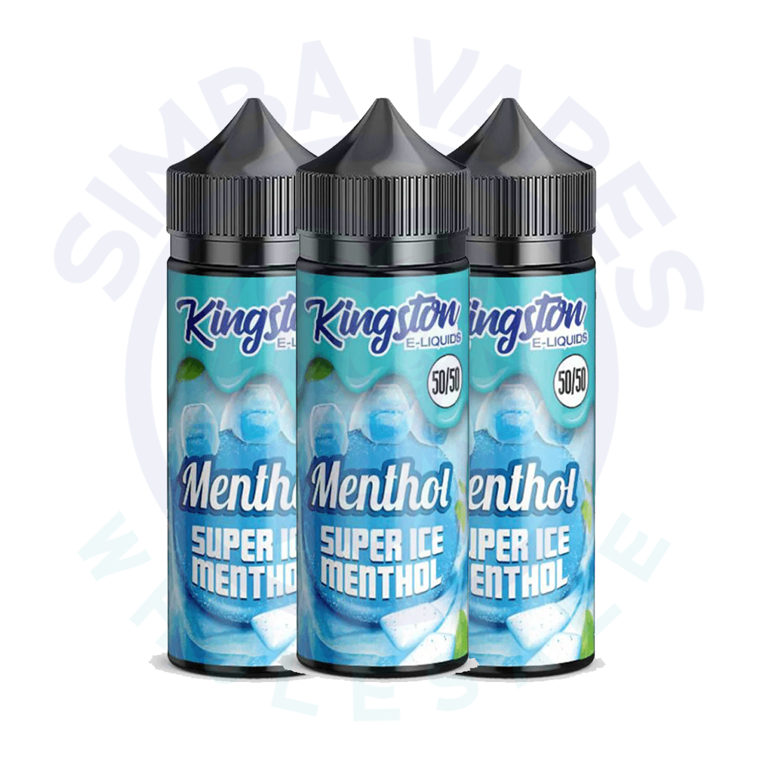 Kingston Menthol 100ML Shortfill (Pack Of 10)