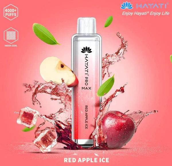 Hayati Pro Max 4000 Red Apple Ice Flavour