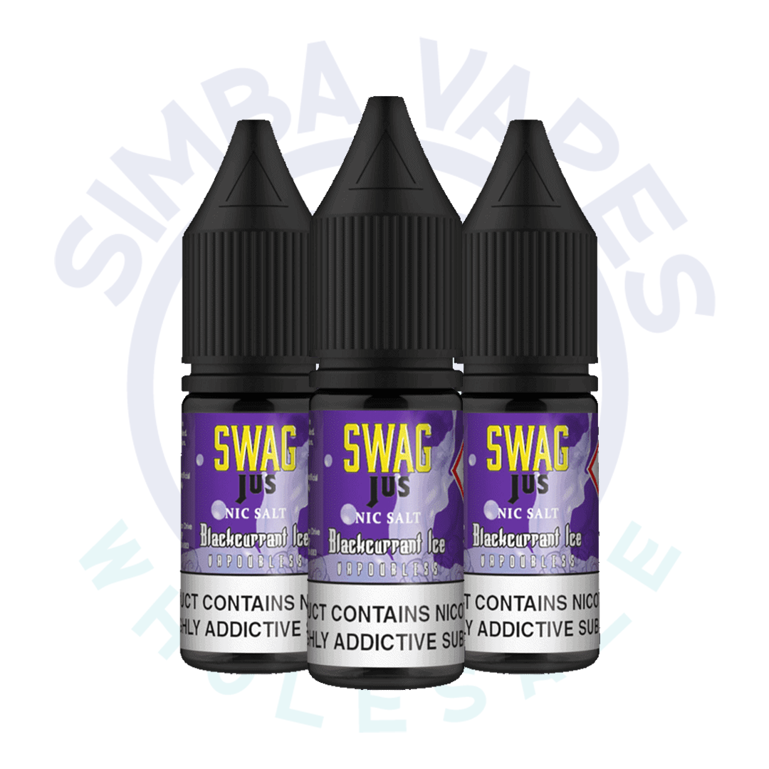 Swag Jus Vapourless 10ML Nic Salt (Pack Of 10)