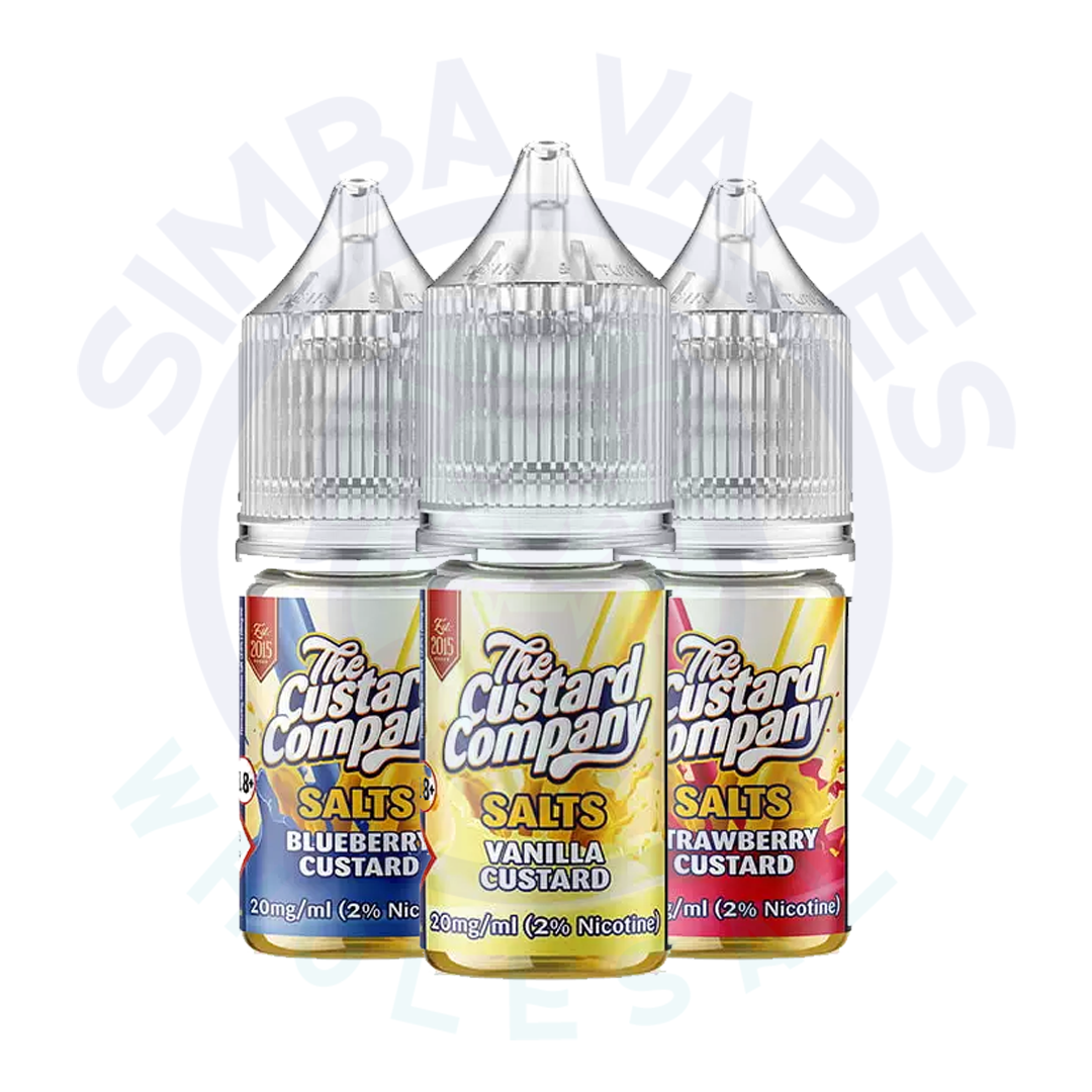 The Custard Company 10ML Nic Salt (Pack Of 10)