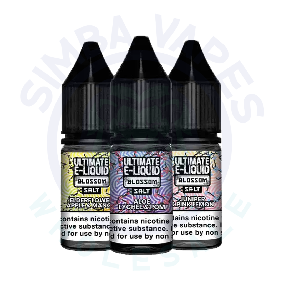 Ultimate E-Liquid Blossom 10ML Nic Salt (Pack Of 10)