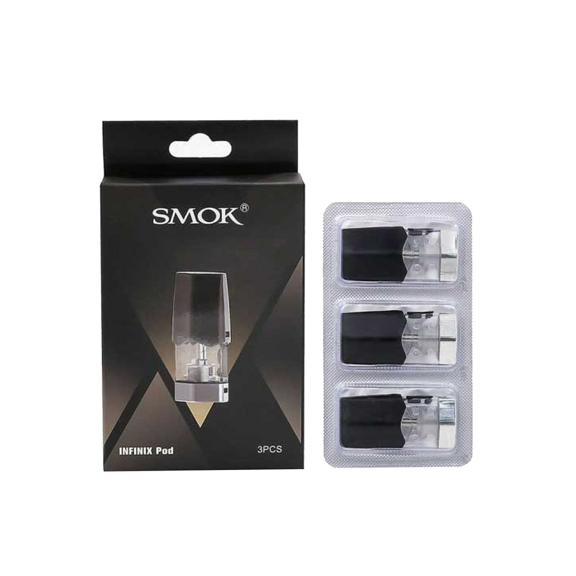 Authentic Smok Infinix Pod Replacement Pods - Pack of 3