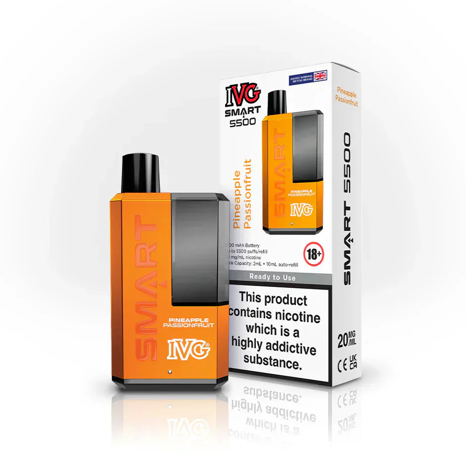 IVG Smart 5500 Disposable Vape (Box of 5)