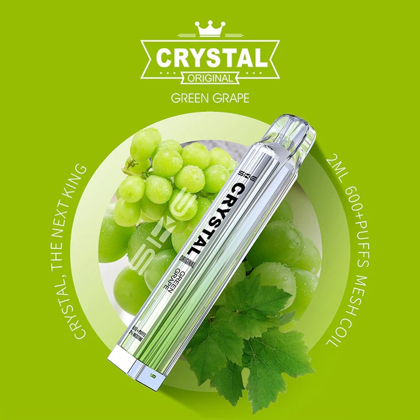 SKE Crystal Bar 600 Puffs Disposable Vape (Box of 10)