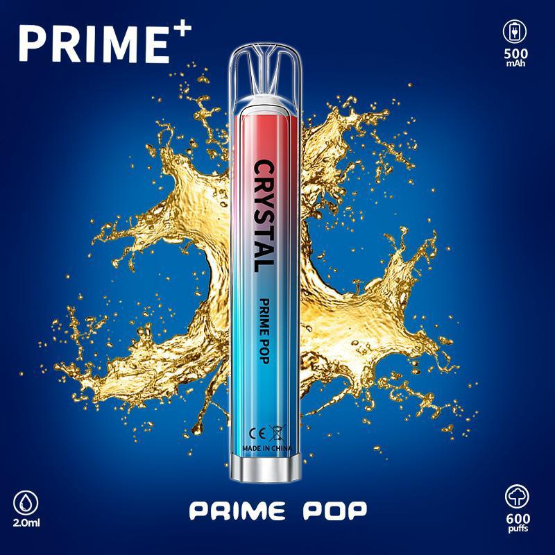 Crystal Prime Plus 600 Puffs (Pack of 10)