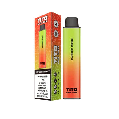 Tito Max 7000 Disposable Vape Pod Device Box of 10