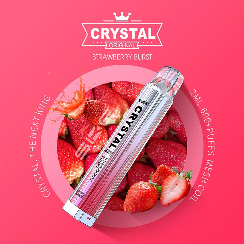 SKE Crystal Bar 600 Puffs Disposable Vape (Box of 10)