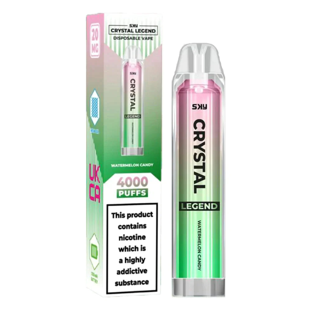 Crystal Legend 4000 Puffs Disposable Vape (Pack of 10)