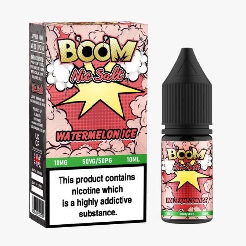 Boom Nic Salts 10ml E-liquids - Box of 10 - simbavapes