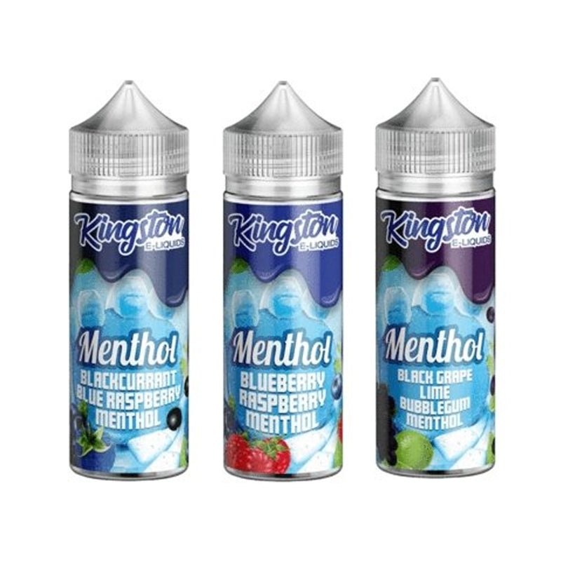 Kingston Menthol 100ML Shortfill (Pack Of 10)