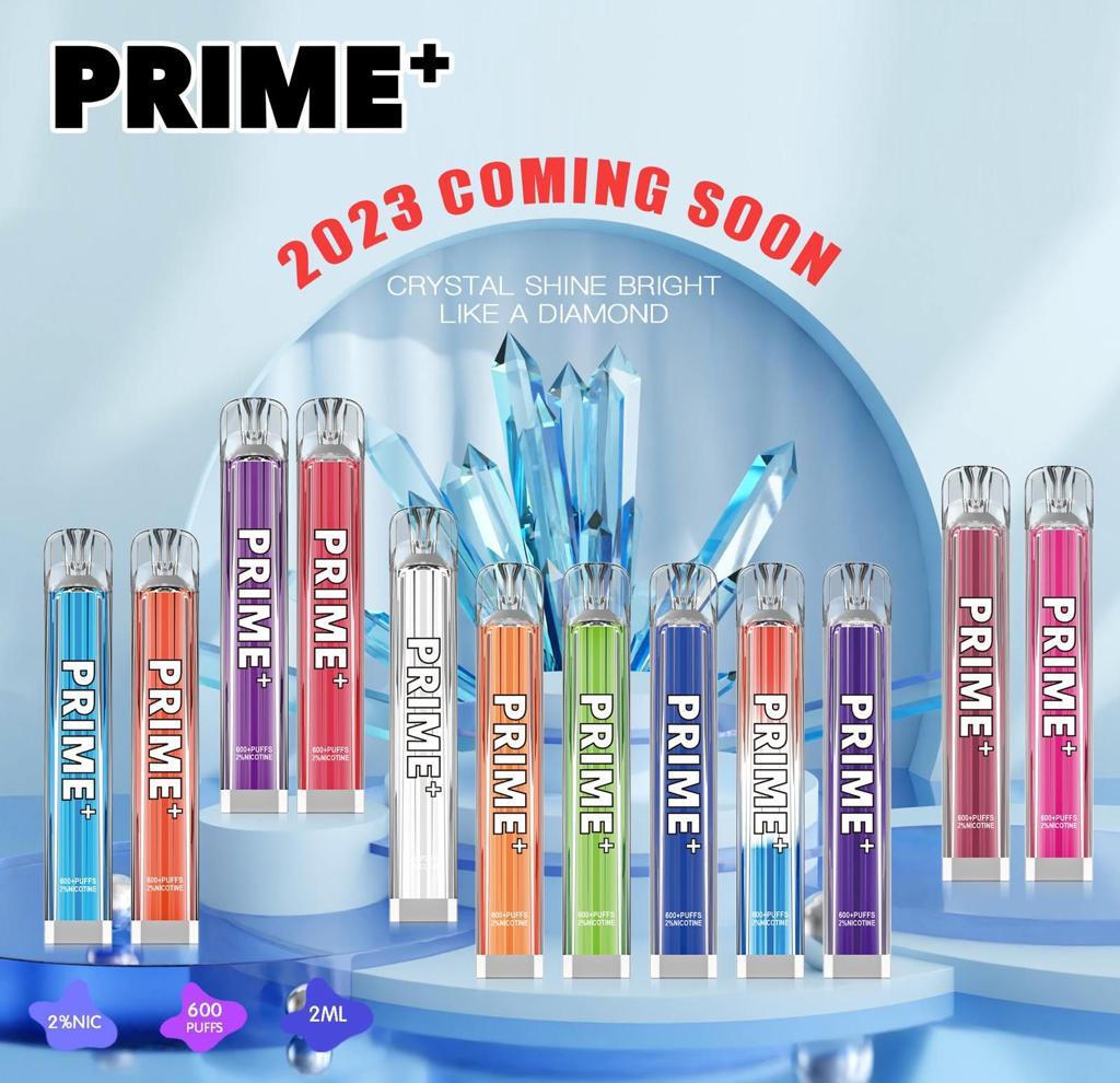 Crystal Prime Plus 600 Puffs (Pack of 10)